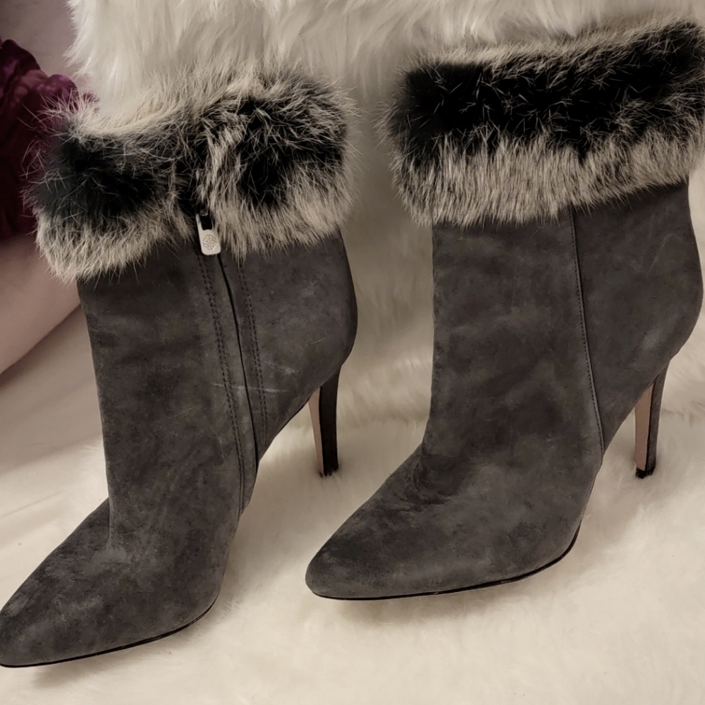 Antonio Melani gray ankle booties - Picture 5 of 5